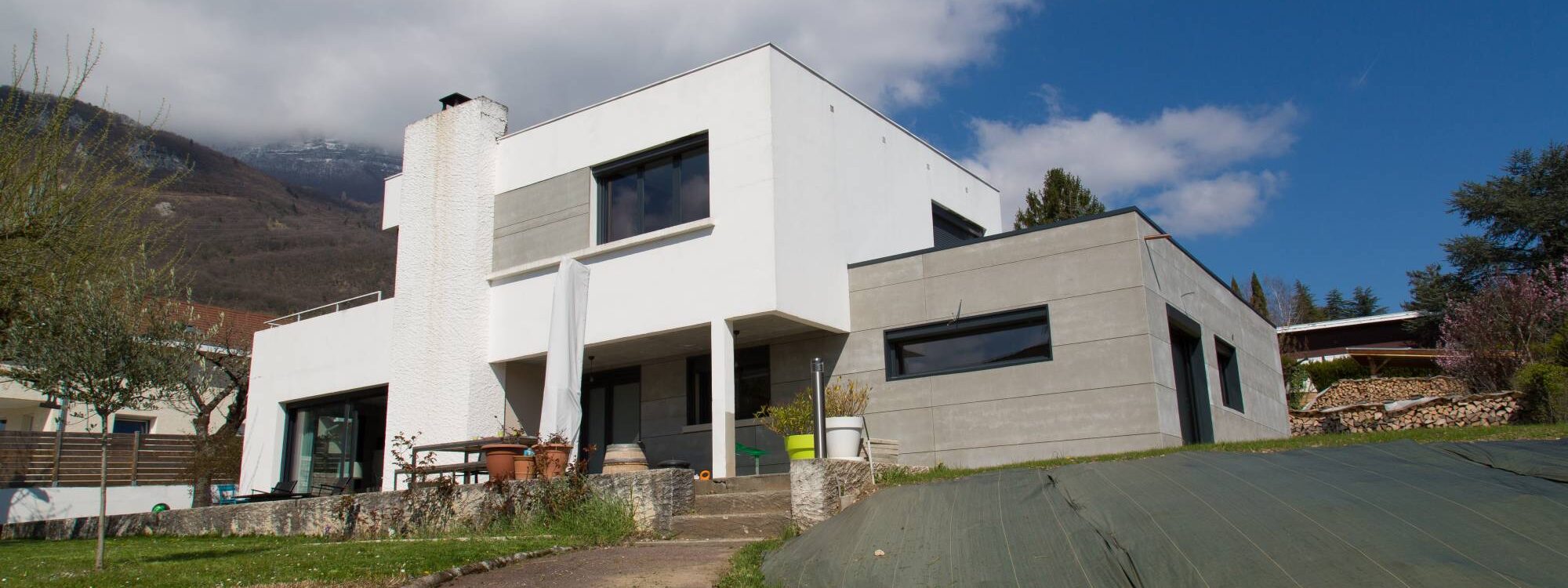 Maison à toit plat végétalisé : une solution écologique et esthétique Wittelsheim