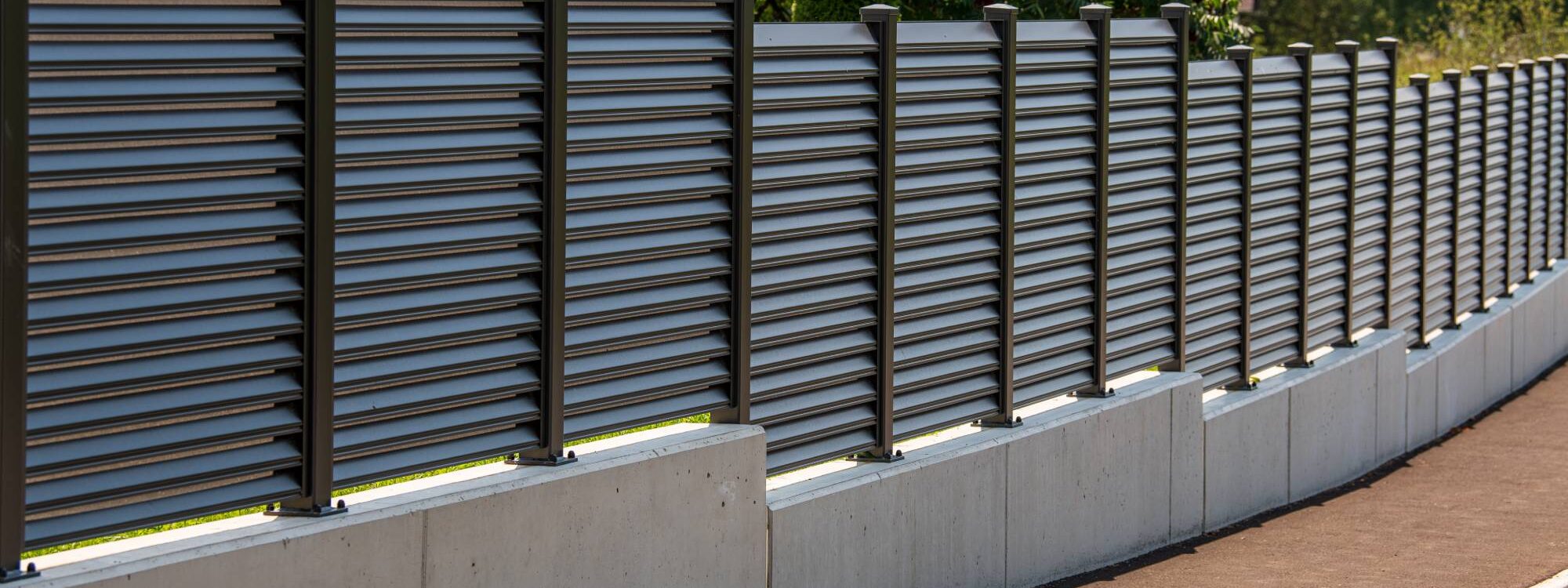 CLOTURE_ALUMINIUM 2000X750 | Le HAMO® Quelles clôtures privilégier pour allier esthétique et intimité ? Wittenheim