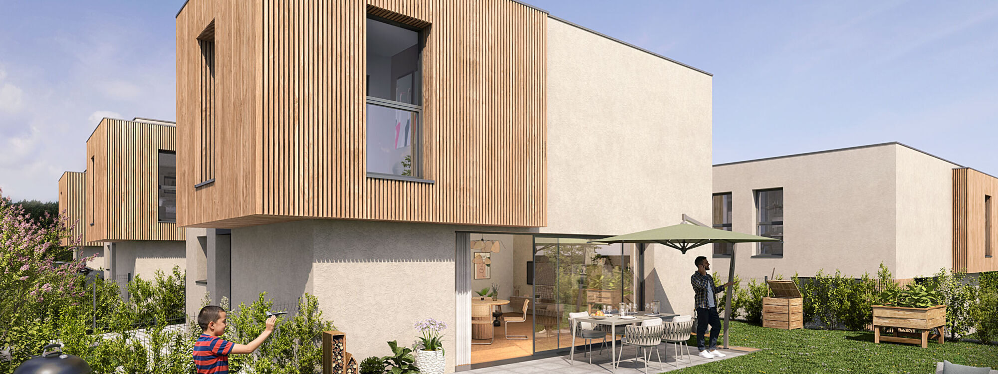 Maison ossature bois : construction moderne, performante et cl&eacute;s en main &agrave; Colmar et en Alsace Colmar