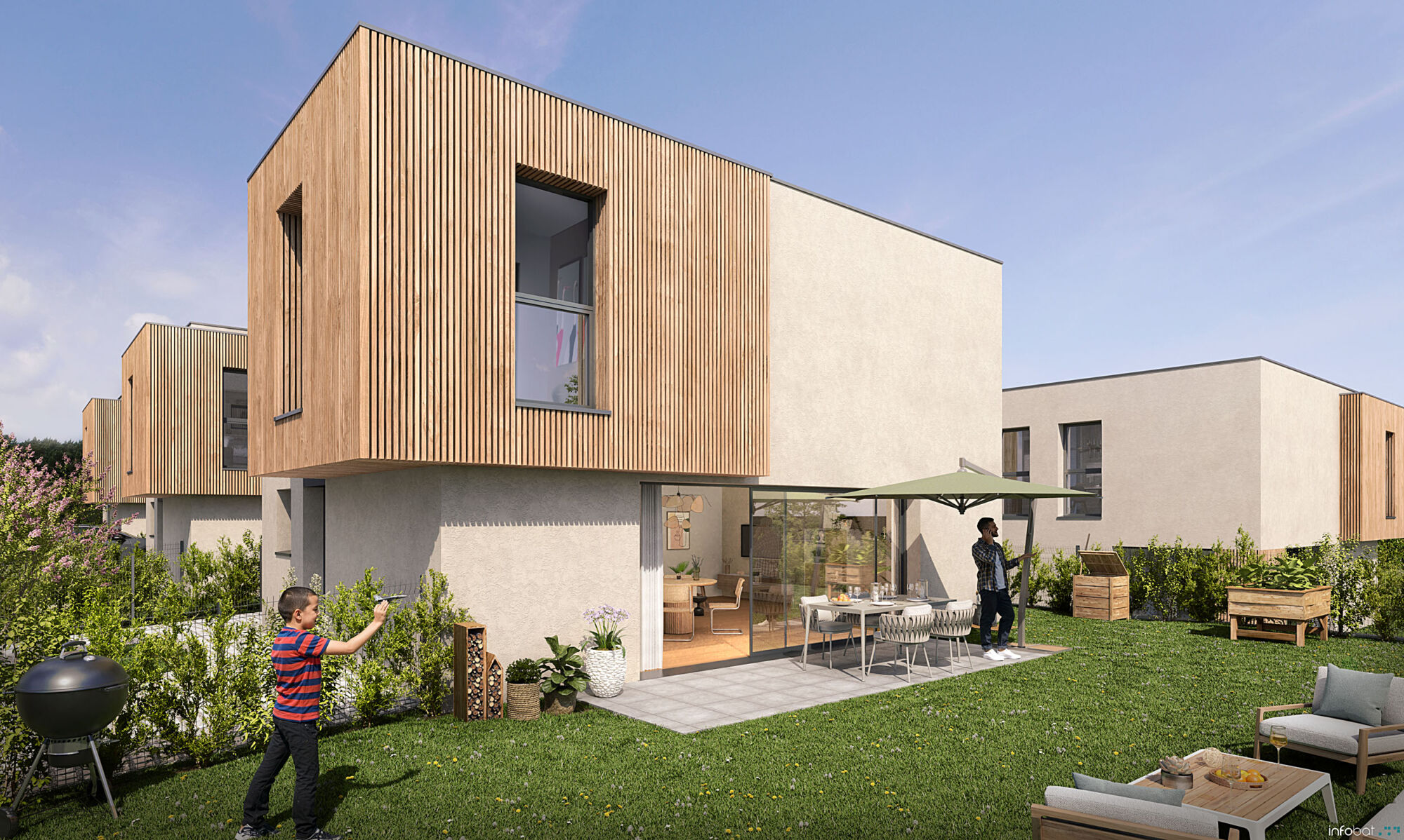 SOVIA RIQUEWIHR ILLUSTRATION 02 | Le HAMO® Riquewihr à l’honneur : investir dans Le Hamo, nos maisons neuves au cœur d’une destination d’exception Illzach 3